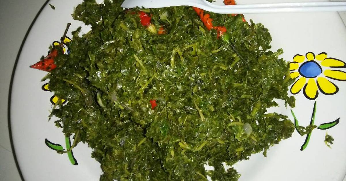 Resep Tumis daun ubi singkong tumbuk oleh Lytiahrg 28 