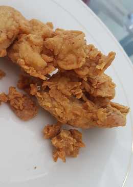 Ayam tepung crunchy