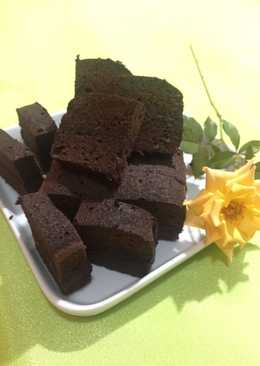 Brownies kukus putih telur