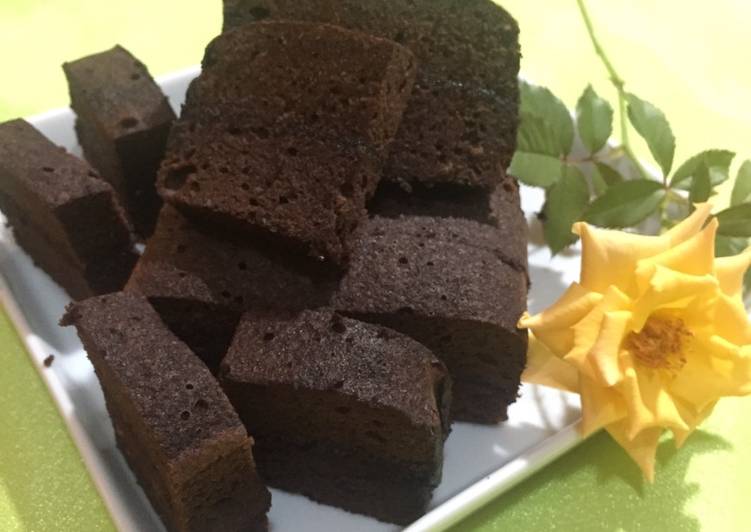 resep masakan Brownies kukus putih telur