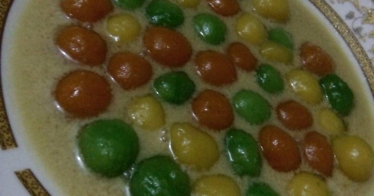 6 resep  bubur  candil  ketela enak dan sederhana Cookpad