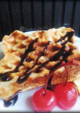 Waffle Roti Tawar Praktis