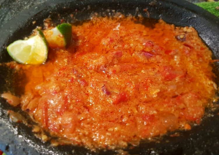 resep masakan Sambel ala Pecel Lele Lamongan