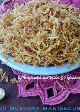 Kentang Mustofa manis gurih (menu anak)