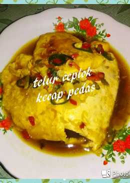 Telur ceplok kecap pedas