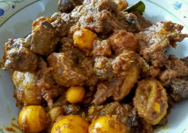 Jeroan Ayam Masak Kuning Jeroan Ayam Masak Kuning
