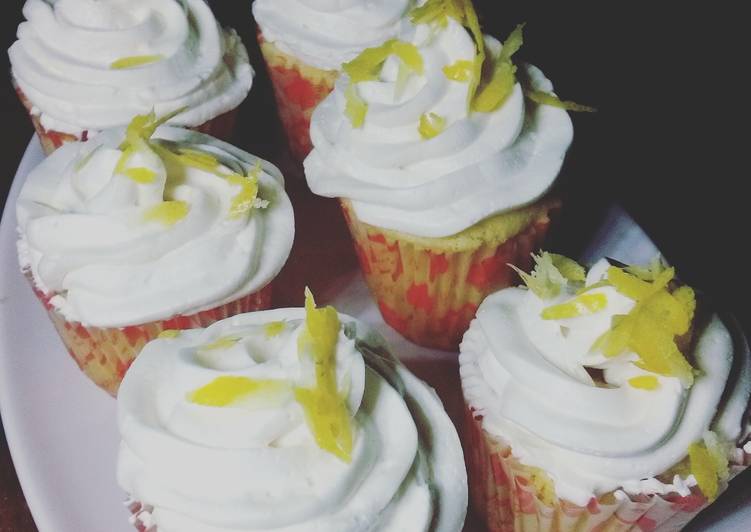 bahan dan cara membuat Lemon Cupcake