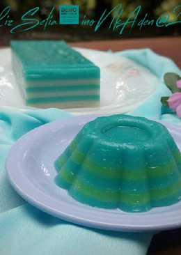 Kue Lapis 3 tepung (beras, terigu, tapioka)