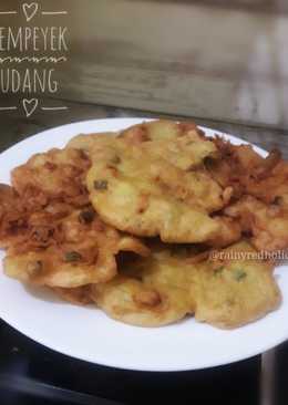 Rempeyek udang gurih & empuk