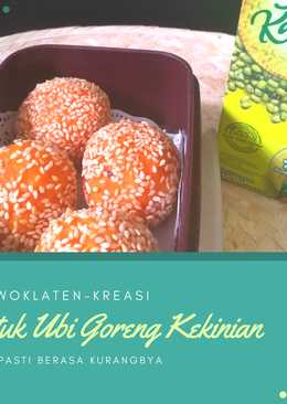 Getuk Ubi Goreng kekinian#KamisManis