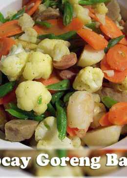Capjay goreng bakso