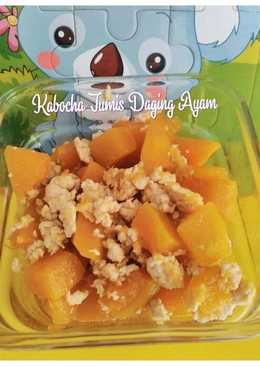 Kabocha Tumis Daging Ayam