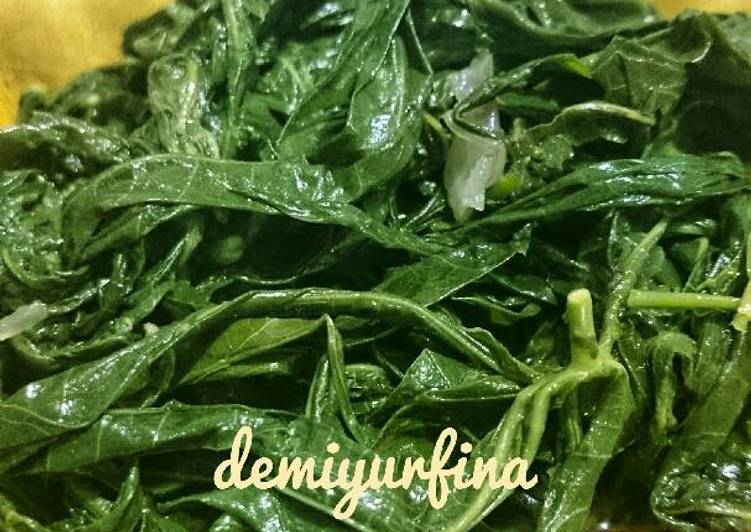 Resep Tumis Daun Singkong Ala RM Padang oleh Demi Yurfina 