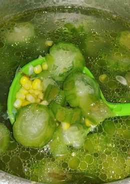 Sayur bening oyong jagung