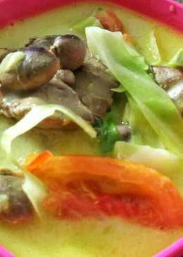 Tongseng ati ampela ayam