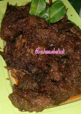 Rendang daging sapi (dg keterbatasan santan ðŸ˜‚) #KitaBerbagi