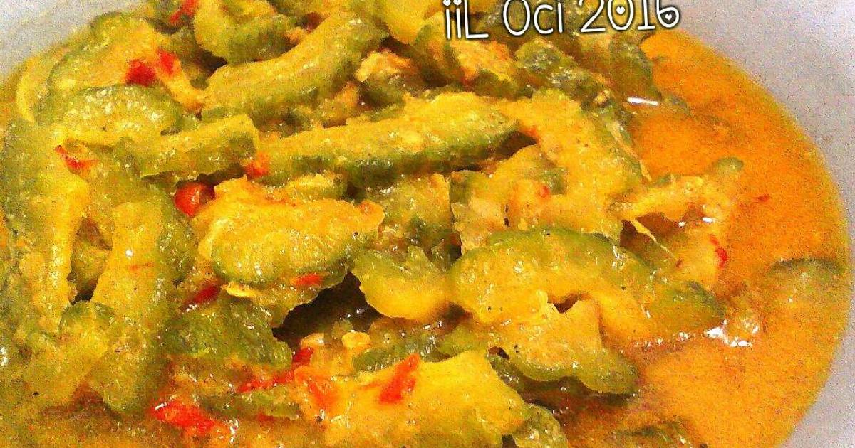 Resep Sayur Pare Bumbu Ebi ala iil oci   oleh iil Oci  