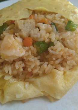 Omurice#korean omelete rice#indonesian taste