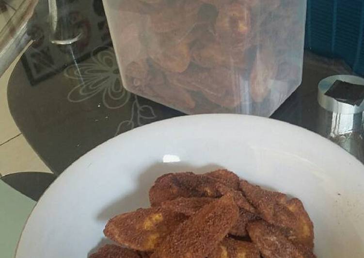 cara membuat Pisang Cokelat ala Lampung