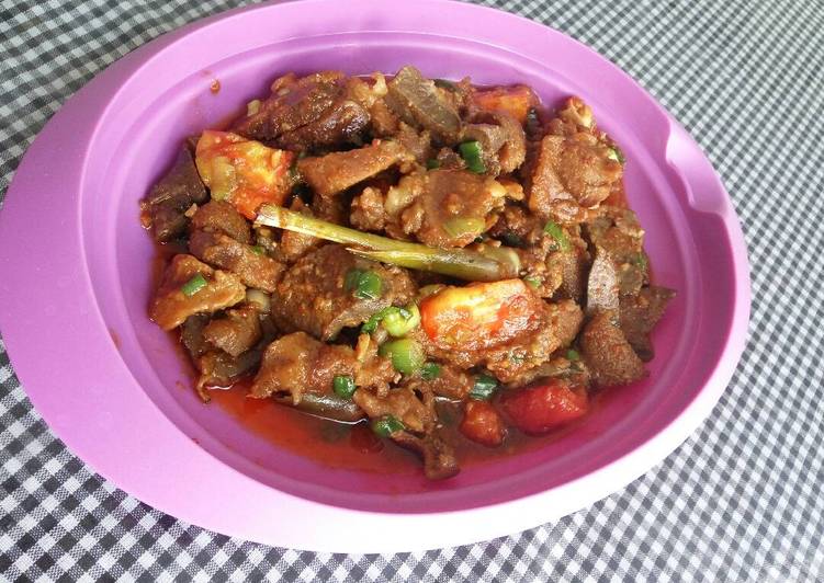 bahan dan cara membuat Tongseng Kambing No Ribet