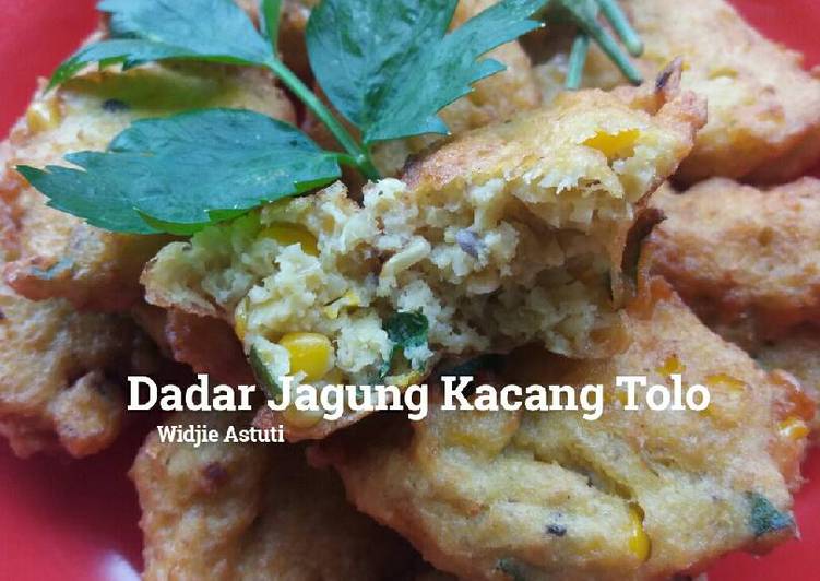 resep masakan Dadar Jagung Kacang Tolo