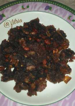 Sambel goreng ubi ungu