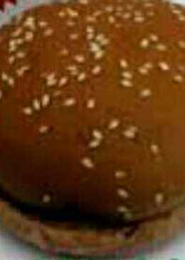 Burger coklat/nuttela (super duper simple)