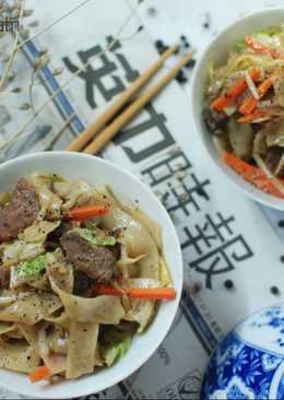 Kwetiau Goreng Sapi Lada Hitam