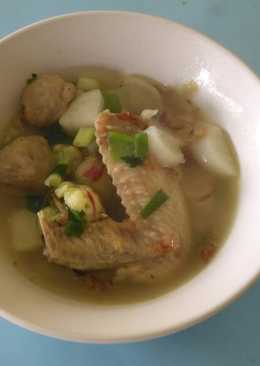 Sop ayam lobak