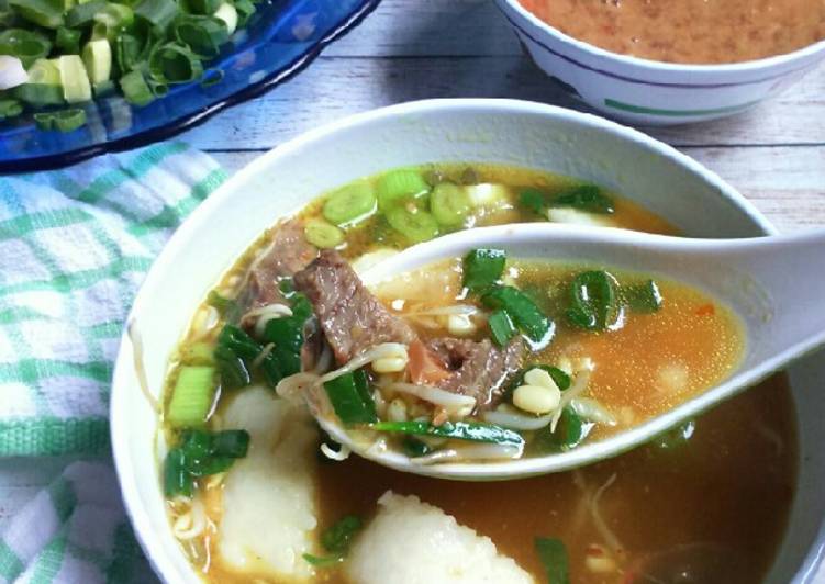 Soto sokaraja (daging sapi) #rabubaru