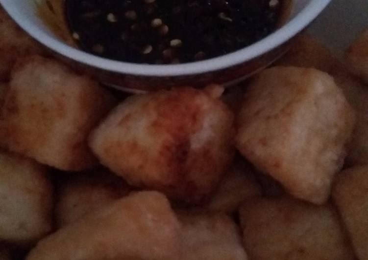 Resep Tahu goreng coel sambal kecap.. Kiriman dari Wawuk wuryantini