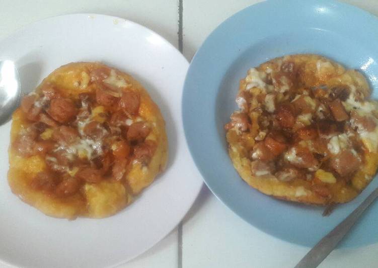 Resep Pizza goreng ala ita Karya Ita Wulan Sari