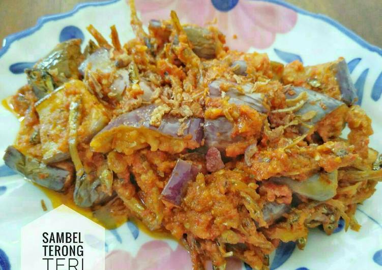 Resep Sambel Terong dan Teri Oleh Diinaaka