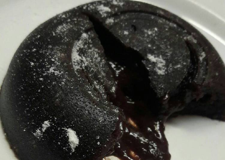 resep makanan Choco lava ??