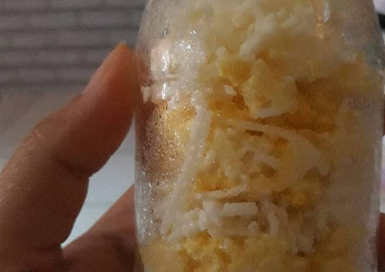 cara membuat Cheese cake jar keto tanpa tepung