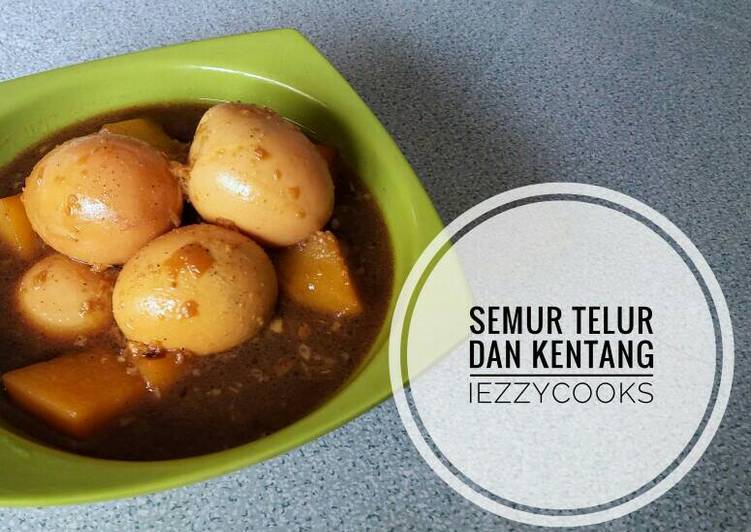 Resep Semur Kentang dan Telur Kiriman dari Iskan Detia