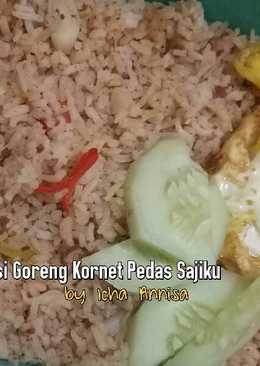 Nasi Goreng Kornet Pedas Sajiku