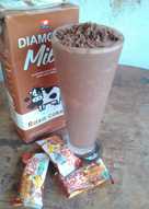 Chocolate crispy oats blend (ala milk shake)