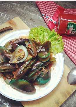 Kerang Hijau Saus Pedas Manis