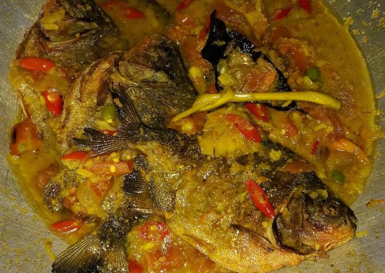 resep masakan Pesmol Ikan Bawal