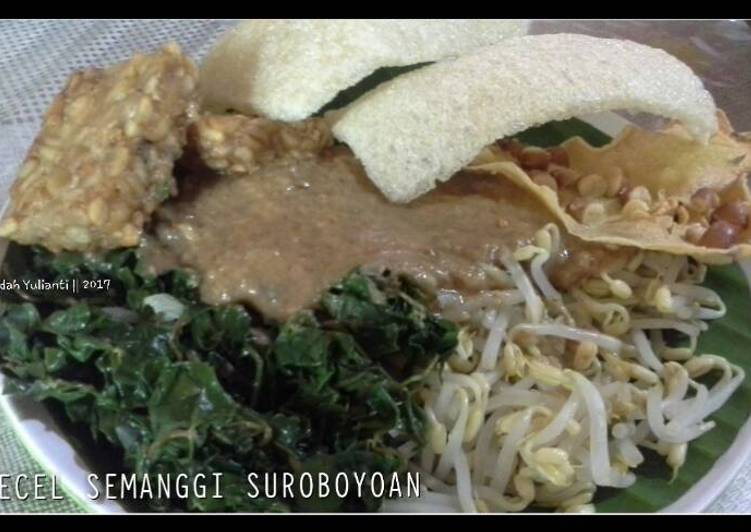 resep masakan Pecel semanggi suroboyoan