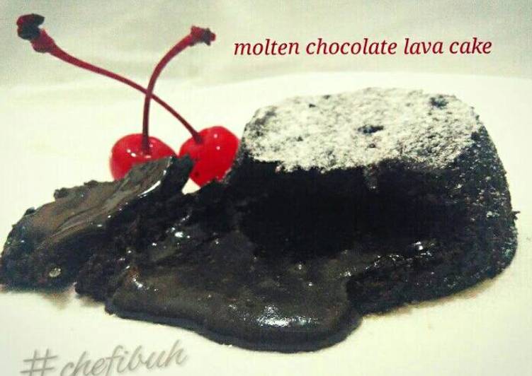 Resep Chocolate Lava Cake - KikyNovia