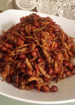 Sambel teri Medan & kacang