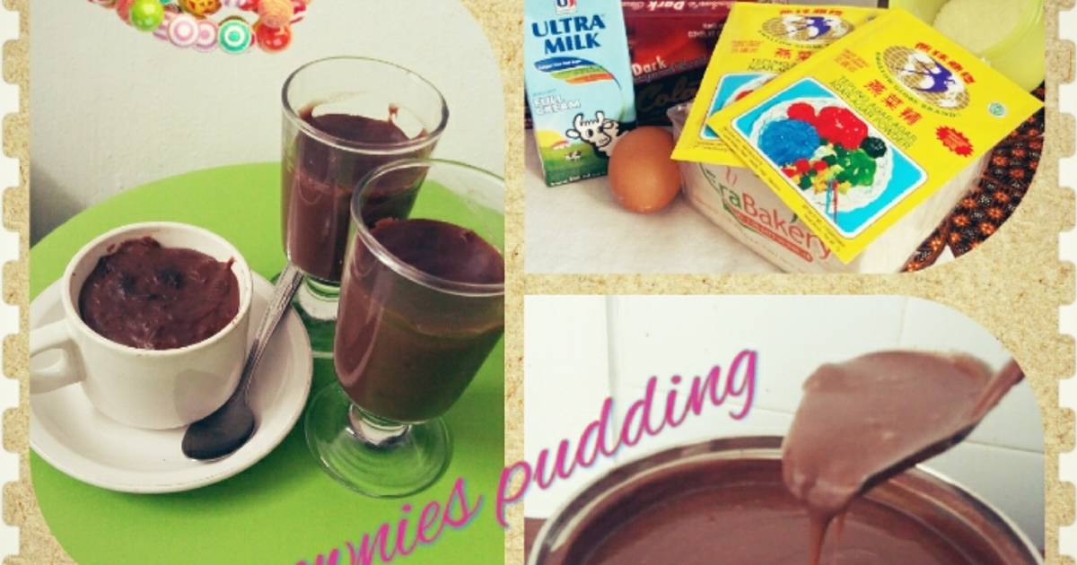 Resep Brownies Pudding