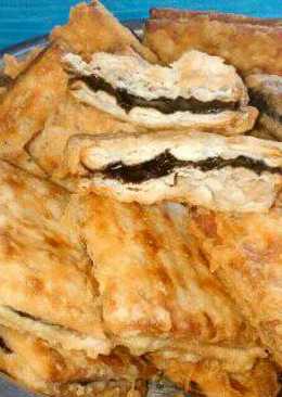 Gabin Goreng isi coklat (kaya karbohidrat)