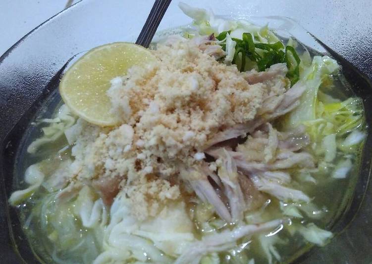 resep makanan Soto Lamongan