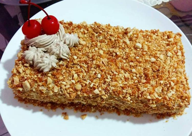 gambar untuk resep Mocca nougat cake