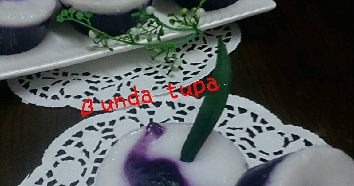 Resep Kue talam ubi ungu