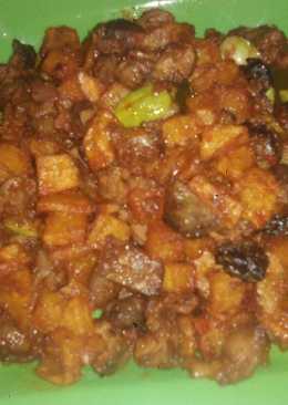 SambeL Goreng KAP (kentang,ati,pete)