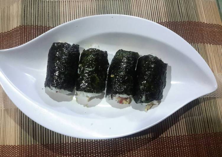 Resep Sushi simpel #ala sarie shera Kiriman dari Sarie Shera